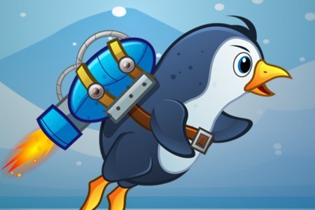Pinguim Foguete